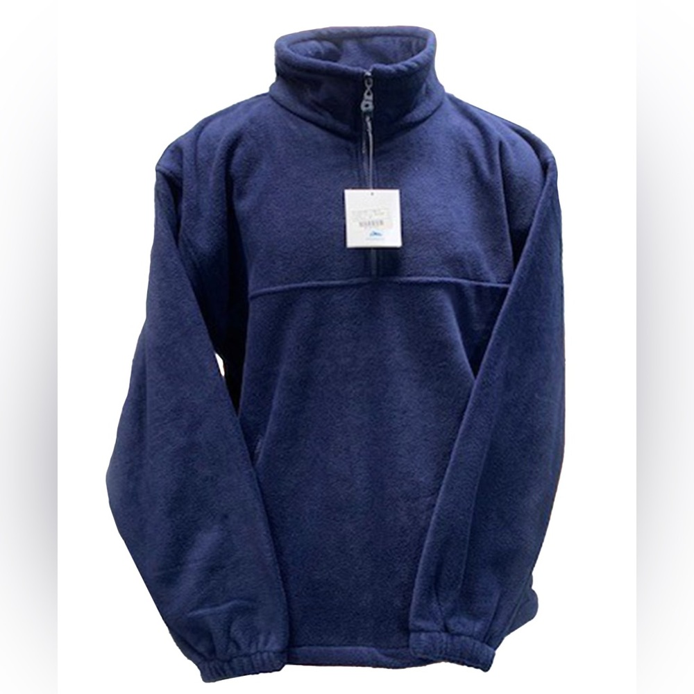 Tri-Mountain Viking 7550 Panda Fleece 1/4 Zip Pullover Navy/Navy